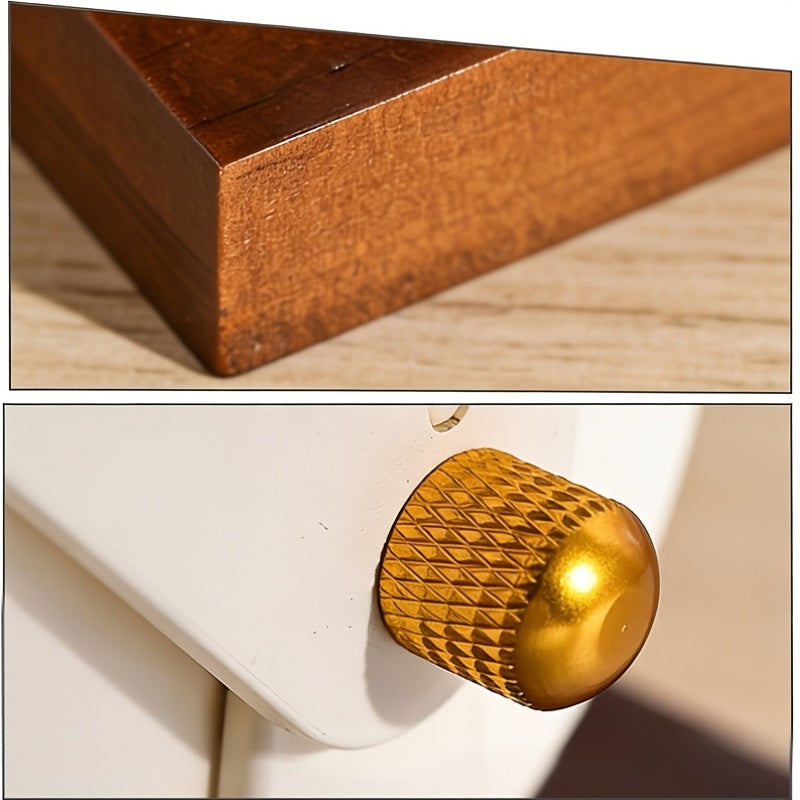 Um Ornamento de Calendário de Aba de Madeira Criativo Personalizável. O Calendário Pode Ser Virado Manualmente para Mudar a Data, o Dia da Semana e o Mês, e Também Tem Funções de Gestão de Tempo de Secretária e Memo. Adequado para Escritórios, Escritórios
