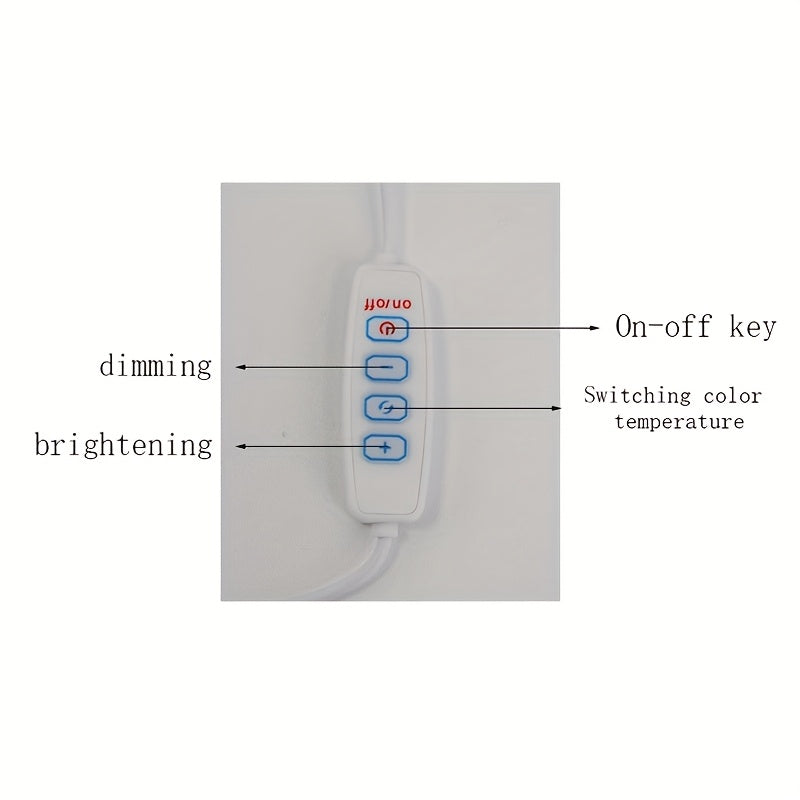 Luminária de Mesa LED de Toque com Regulagem de Intensidade, Design Minimalista Moderno com Três Modos de Iluminação, Adequada para Quarto, Sala de Estar, Escritório e Outros Ambientes Decorativos