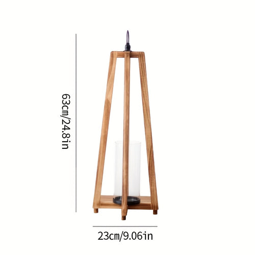 Suporte de Lanterna Vintage com Decoração de Pega, Castiçal Fácil e Portátil, Lanterna de Quintal de Casa de Campo, Adequado para Casamentos, Festas, Festivais, Celebrações, Ambiente Romântico, Decoração de Jardim de Adereços, Uso Interior e Exterior