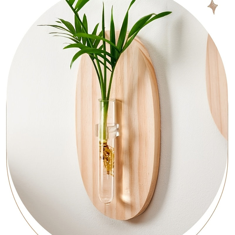 Novas Prateleiras Flutuantes de Madeira, Arte de Decoração para Casa, Decorações de Parede, Vasos de Parede, Pendurais de Parede Hidropónicos Minimalistas