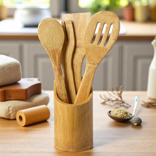 Bamboo Kitchen Utensil Set