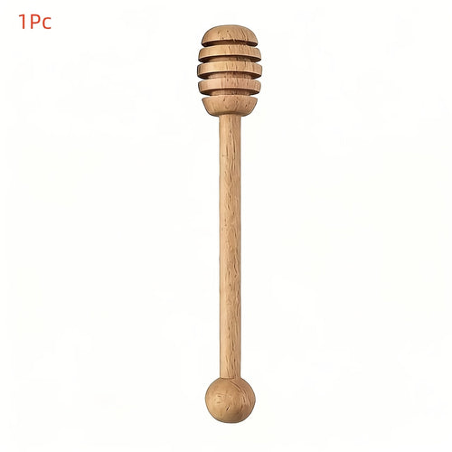 Colher de Mel com Cabo Longo, Perfeita para Mexer Mel, Xarope de Bordo, Marmelada ou Molho de Chocolate. Uma Ferramenta Reutilizável Ideal para Cozinhas Domésticas, Pequeno-Almoço e Como Lembrança de Festa para Casamentos e Aniversários, Também Adequada para Piqueniques Enquanto Minimiza.