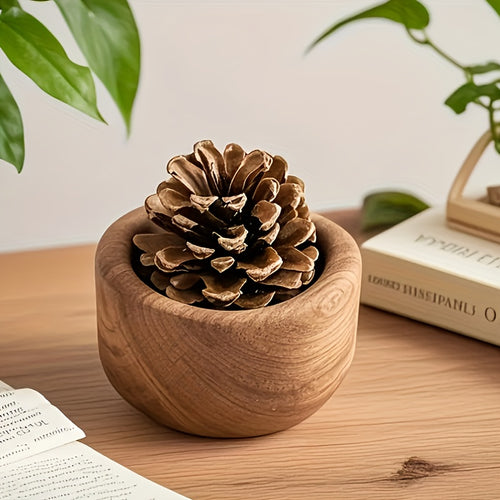 Difusão Duradoura por Mais de 8 Horas, Difusor de Aroma de Pinheiro, Item de Decoração para Casa, Sem Chama, Ornamento para Carro, Artesanato de Mesa em Estilo Nórdico Elegante, Difusor de Aroma 'Sem Perfume', Sem Bateria