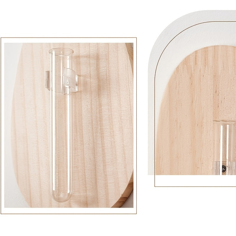 Novas Prateleiras Flutuantes de Madeira, Arte de Decoração para Casa, Decorações de Parede, Vasos de Parede, Pendurais de Parede Hidropónicos Minimalistas