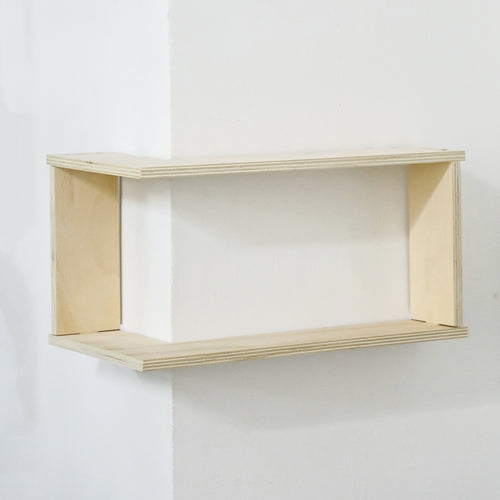 Prateleira de Canto de Armazenamento em Ângulo Reto de 90°, Prateleira Flutuante de Parede, Fácil Instalação, Ideal para Decoração de Casa e Decoração de Quarto na Sala de Estar, Quarto, Plantas, Colecionáveis, Livros, Material de Madeira, Prateleiras de Canto