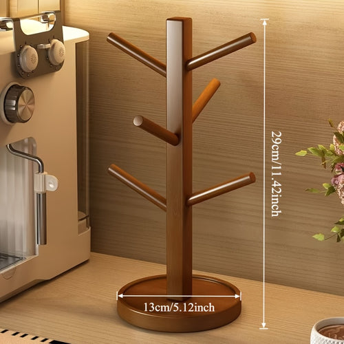 Novo Suporte de Copos para Mesa, Prateleira de Armazenamento, Suporte para Secagem de Canecas, Xícaras de Chá, Xícaras de Café, Chave e Acessórios, Com Capacidade para 6 Copos, Um Ótimo Item para Casa!