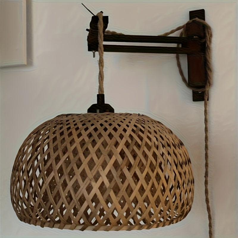 Suporte de Candeeiro de Parede Estilo Industrial - Suporte de Iluminação Ajustável, Sem Necessidade de Cablagem, Design Clássico Adequado para Secretárias, Estantes, Quartos, Salas de Estar, Iluminação Minimalista, Estrutura Robusta, Decoração de Casa, Iluminação Vintage