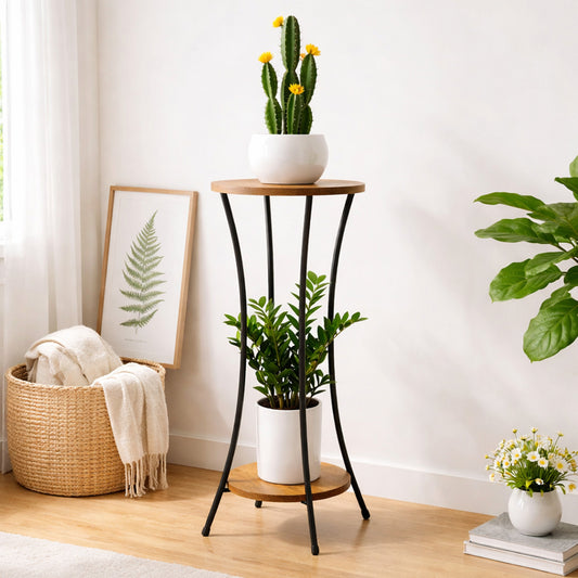 Elegant Two-Tier Plant Stand