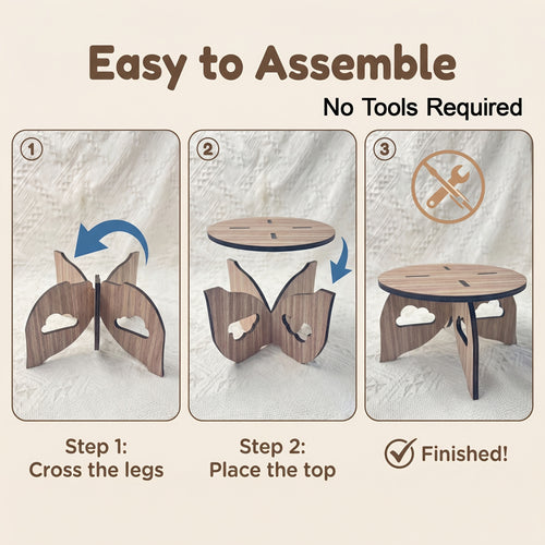 1 unidade, Prateleira de Mesa de Madeira, Suporte para Velas e Cosméticos, Estante Minimalista para Pequenos Ornamentos e Plantas Verdes, Montagem Fácil sem Furos, Multifuncional, Prateleira de Pé
