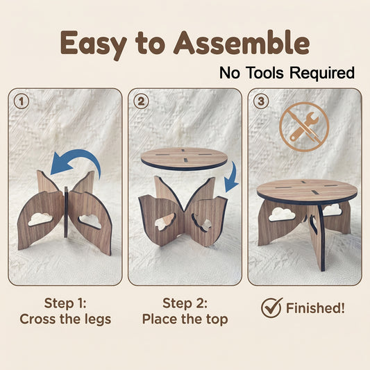 1 unidade, Prateleira de Mesa de Madeira, Suporte para Velas e Cosméticos, Estante Minimalista para Pequenos Ornamentos e Plantas Verdes, Montagem Fácil sem Furos, Multifuncional, Prateleira de Pé