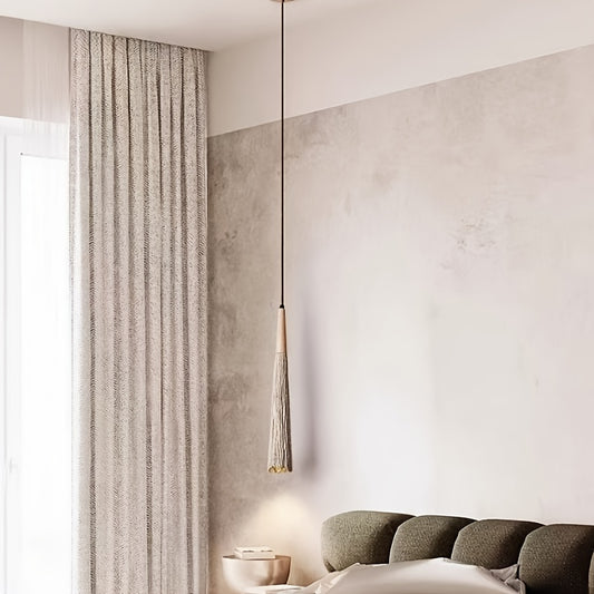 Candeeiro Suspenso de Madeira Maciça com Aspeto de Cimento | Candeeiro de Cabeceira de Quarto em Estilo Zen, Casa de Hóspedes em Estilo Nórdico, Retro Japonês para Bar de Restaurante, Decorações para Vários Tipos de Divisões, Decoração de Casa (Excluindo Lâmpadas e Fontes de Luz)