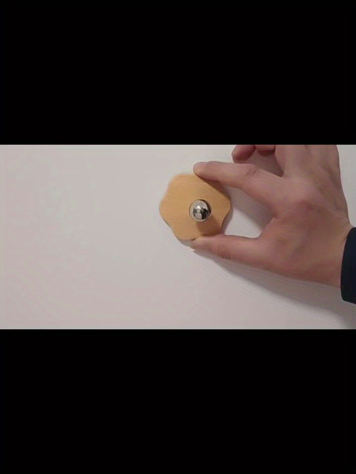 1pc Fita LED Recarregável com Lâmpada Rotativa com Textura de Madeira, Controlo Tátil de Regulação de Três Níveis, Luz de Toucador, Fita de Luz Magnética Adequada para Casa de Banho, Sala de Estar e Quarto, Cozinha, Roupeiro, Cabeceira