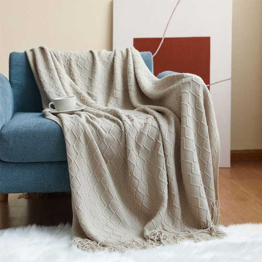 Nordic Knit Blanket