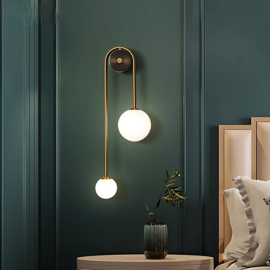 Modern Nordic Gold Wall Sconces