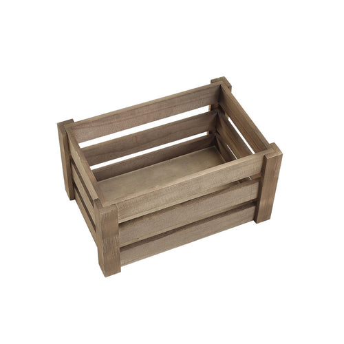 1peça Cesta de armazenamento retangular multifuncional em madeira de fazenda rústica para festas, escritórios, quartos, cozinhas, armários, 3 tamanhos, vinho, frutas, legumes, brinquedos, organizador de livros, cesta de prateleira