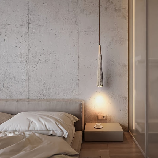 Candeeiro Suspenso de Madeira Maciça com Aspeto de Cimento | Candeeiro de Cabeceira de Quarto em Estilo Zen, Casa de Hóspedes em Estilo Nórdico, Retro Japonês para Bar de Restaurante, Decorações para Vários Tipos de Divisões, Decoração de Casa (Excluindo Lâmpadas e Fontes de Luz)