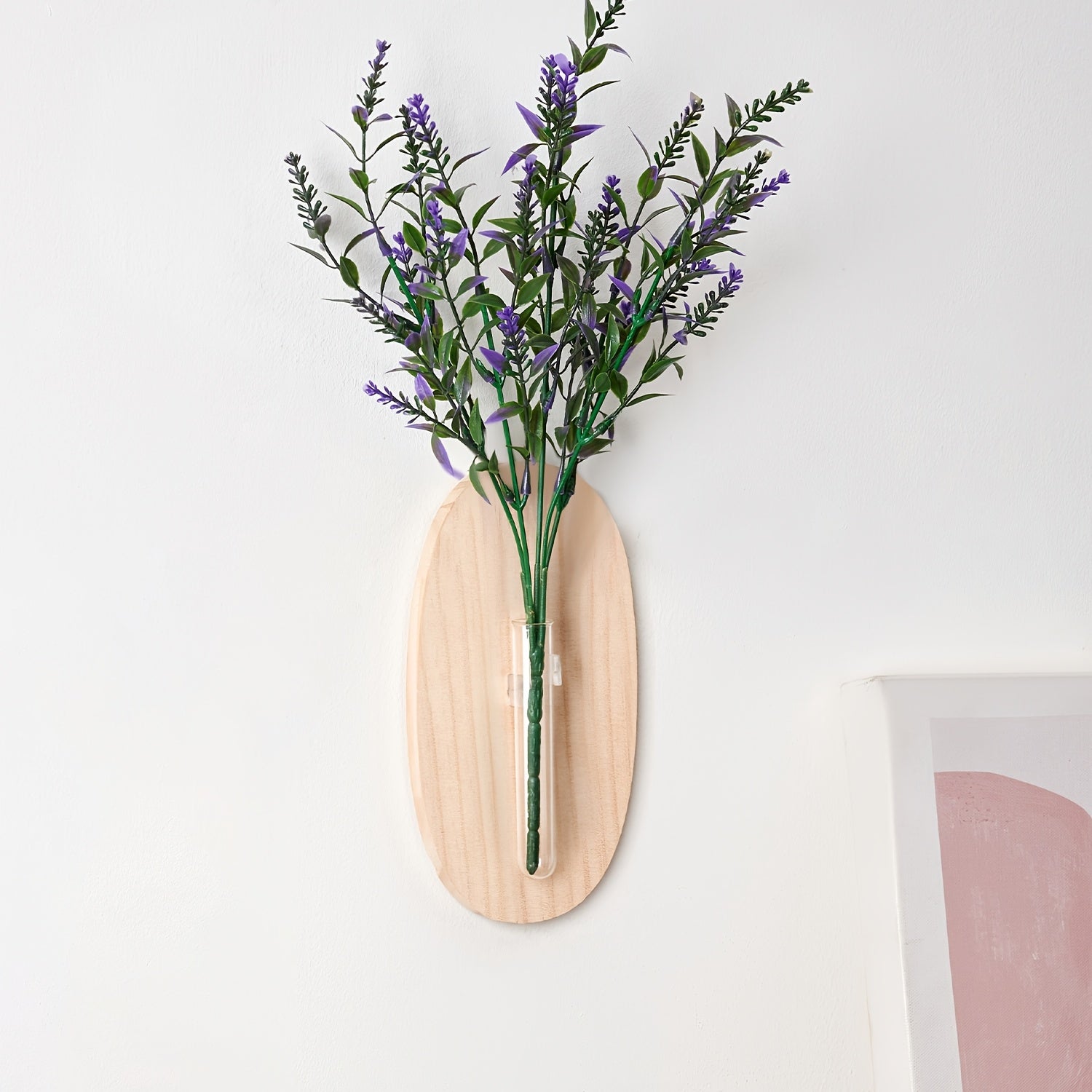 Novas Prateleiras Flutuantes de Madeira, Arte de Decoração para Casa, Decorações de Parede, Vasos de Parede, Pendurais de Parede Hidropónicos Minimalistas