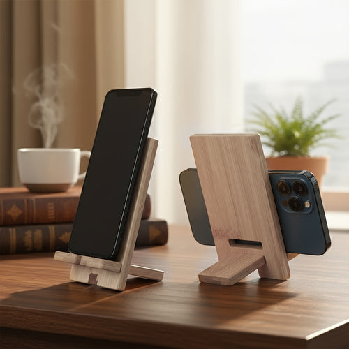 Suporte de Celular de 2 Peças (1/2 Peças) Destacável, Suporte de Mesa Ajustável Multiângulo. Porta de Carregamento Não Obstrui Cabos. Compatível com Todos os Tamanhos de Smartphones. Adequado para Escritórios, Quartos e Cozinhas. Simples e Prático.