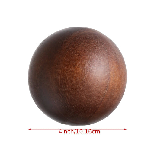 3 Peças Conjunto de Bolas de Árvore de Madeira/Flor - Esferas Decorativas de Madeira Maciça para Natal, Ação de Graças - Centro de Mesa Rústico e Elegante, Esferas de Madeira com Grão para Mesa de Jantar, Escritório, Família